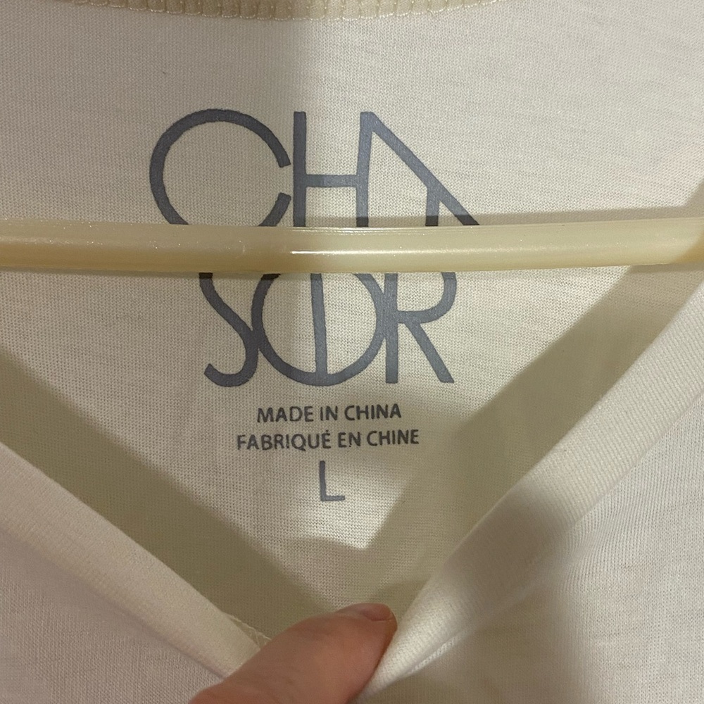 Chaser Journey San Francisco Gradient Graphic Band Tee Cream Large - Picture 4 of 8